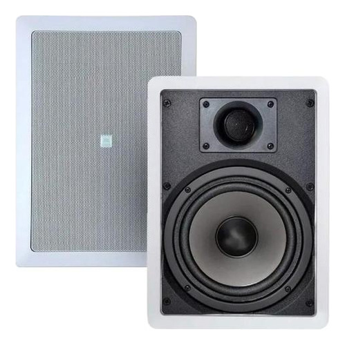 Par Arandelas De Embutir Caixa Som Ambiente Jbl 6w21rt 50w