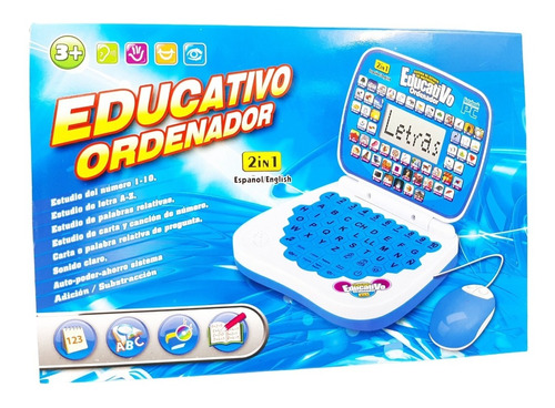 Ordenador Didactico Educativo Para Niños Y Niñas