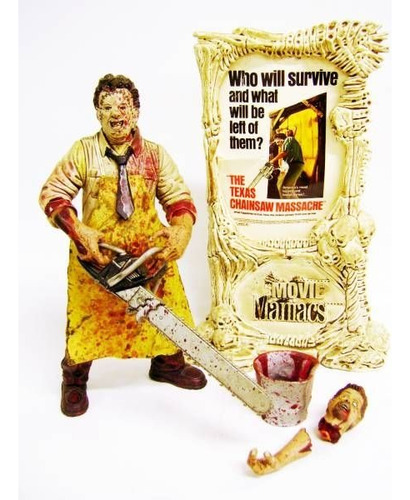 Leatherface Movie Maniacs  Mcfarlane Masacre En Texas