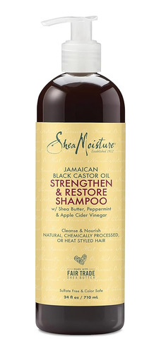 Sheamoisture Fortalecer Y Restaurar Champú Para El Cabello D