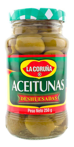 Aceituna Deshuesada 250g La Coruña Cj 24 - g a $31