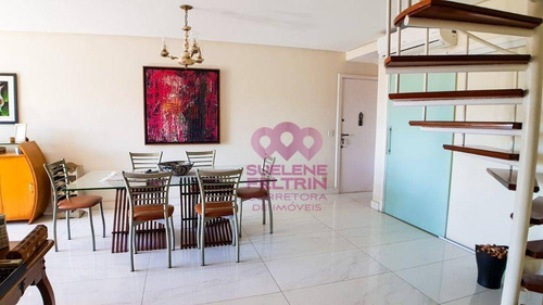 Imagem 8 de 30 de Cobertura Com 4 Dormitórios À Venda, 276 M² Por R$ 1.400.000,00 - Praia De Itapoã - Vila Velha/es - Co0040