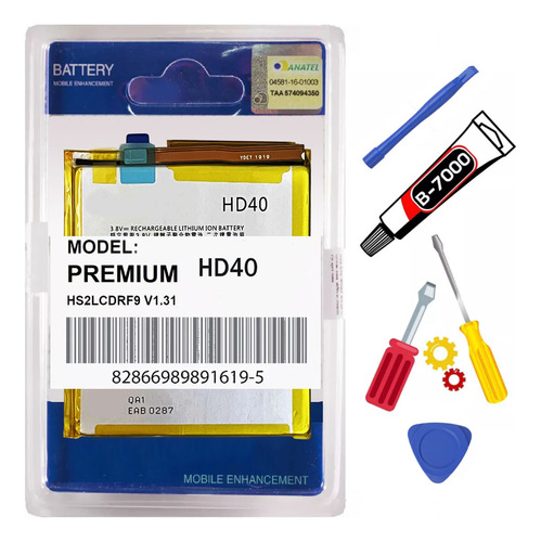 Kit Flex Baterla Para Motorola Z2 Force Xt1789 + Nova + Gara