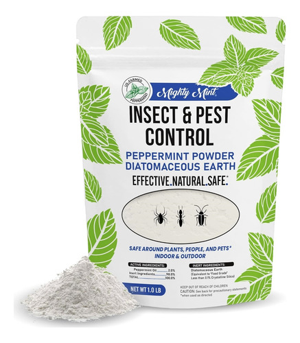 Control Insectos Y Plagas De Menta De Tierra De Diatomeas