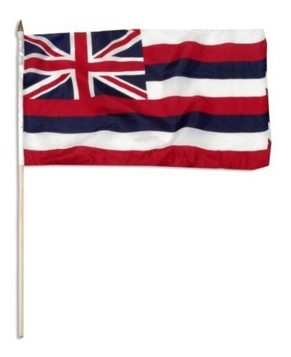Bandera Bandera De Hawaii Estados Unidos, 12 Por 18 Pulgadas