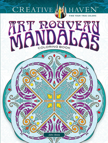 Libro: Creative Haven Art Nouveau Mandalas Coloring Book: Re