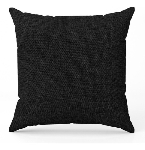 Kit Capa De Almofada 40x40 Decorativa Lisa Geométrica Luxo Cor Kit Preto