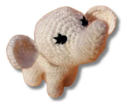 Amigurumi Elefante Peluche Tejido Crochet Muñeco Apego