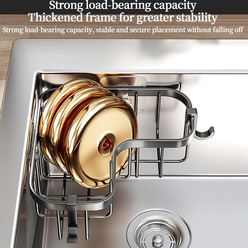 L Rack Z Storage Rack Para Grifo De Cocina, Fregadero,