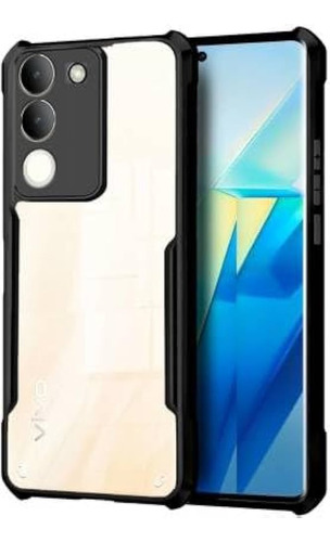 Funda Carcasa Vivo V30 Lite Transparente Reforzada + Mica