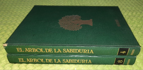 Libros (2) El Arbol De La Sabiduría (tomos 4 Y 8) Exc Estado