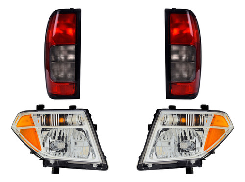 Set Calaveras + Faros Depo Nissan Frontier 2005-2008