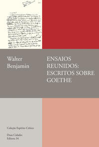 Libro Ensaios Reunidos Escritos Sobre Goethe De Benjamin Wal