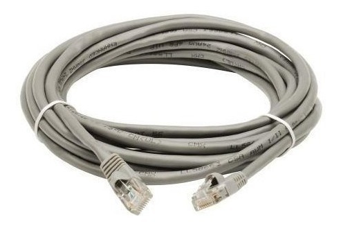 Imagen 1 de 4 de Cable De Red Utp 5 Metros Rj45 Cat 5e Patch Cord Ethernet