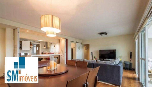 Imagem 2 de 23 de Apartamento Com 3 Dormitórios À Venda, 154 M² Por R$ 2.000.000 - Campo Belo - São Paulo/sp - Ap3194