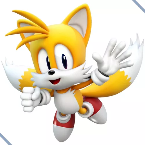 Boneco Pelúcia Turma Sonic - SONIC (35cm) Antialérgico