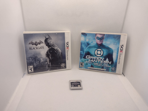 Lote 3 Jogos Nintendo 3ds Americano - Batman Kingdom Hearts