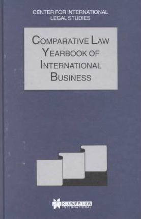 Libro Comparative Law Yearbook Of International Business ...