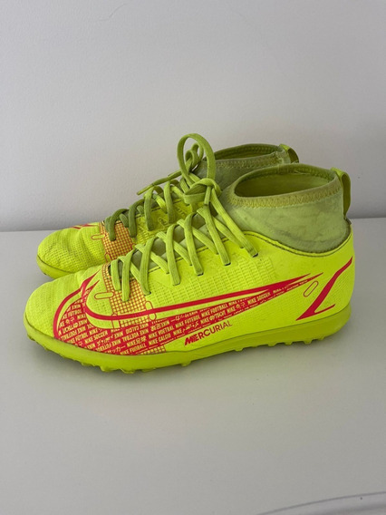 Botines Nike Verde Fluor | 📦