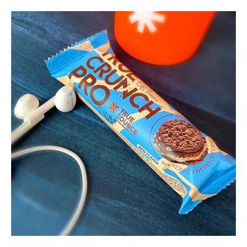 True Crunch Pro Cookies And Cream 25g Proteina 12 Barras