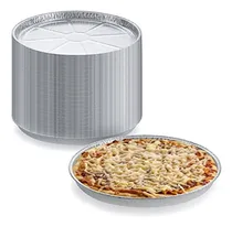 Comprar Paquete De 24 Bolsas De Pizza Redondas Desechables  Bandeja