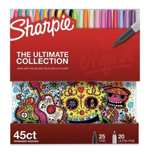 Plumones Permanentes Sharpie The Ultimate Collection Set 45