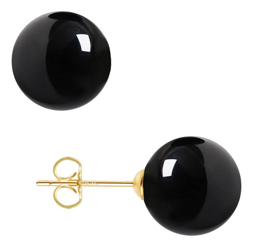 Eftkoy Pendientes De Perlas Negras 18k Oro B0bj9dbjtj_140324