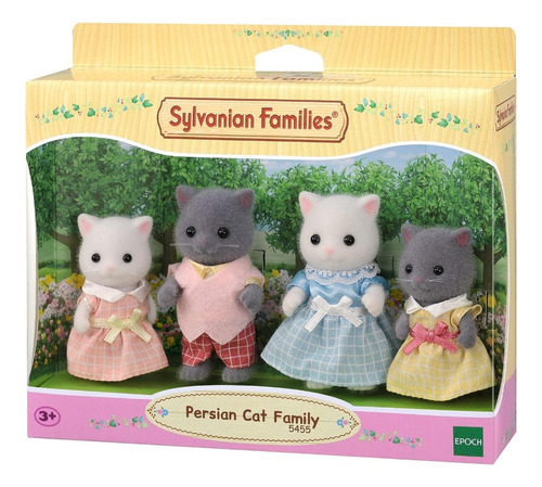 Sylvanian Families 5455 Persian Cats Family Gatos Persa