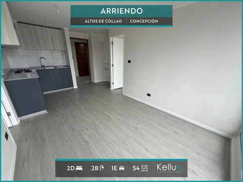 Arriendo Altos De Collao | 2 Dormitorios | Tipo Mariposa