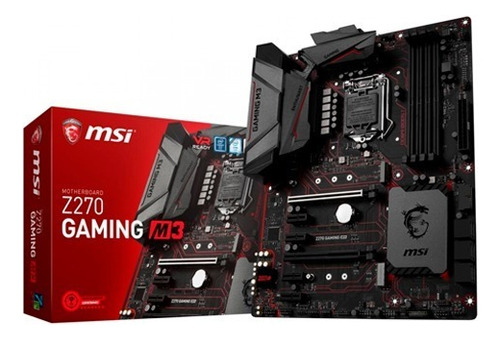 Placa madre Intel DDR4 Atx Msi Z270 Gaming M3 Lga 1151