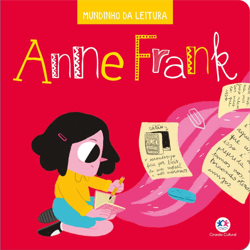 Anne Frank, de Brooks, Susie. Série Mundinho da leitura Ciranda Cultural Editora E Distribuidora Ltda., capa mole em português, 2022