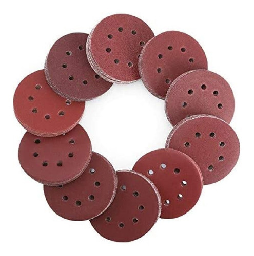 Imagen 5 de 6 de Pack Lijas Con Velcro 125mm Grano 180 6 Unidades Lusqtoff