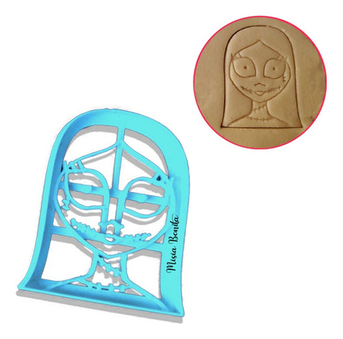 Jack Y Sally Molde Cookies Galletas Nightmare Burton Before