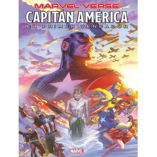 Comic Marvel Verse Capitán América Primer Vengador Televisa