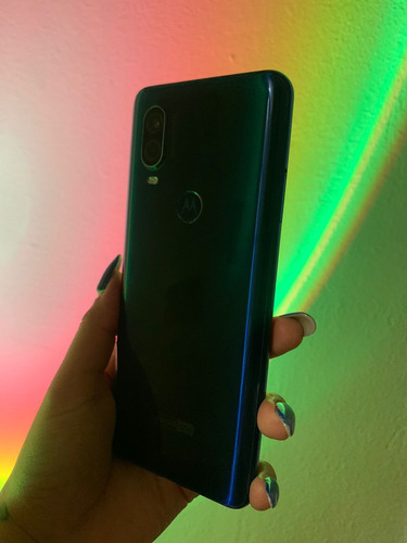 Motorola One Vision 128 Gb Azul Zafiro 4 Gb Ram (Usado)