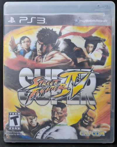 Super Street Figther Iv Ps3 (Usado)