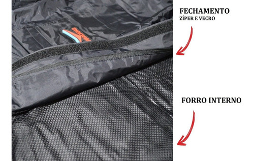 Conjunto Capa Chuva G Masculina Forro Moto Motoqueiro Nylon