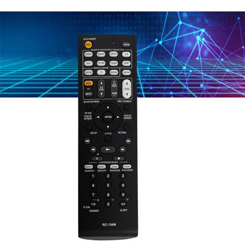 Rc-736m Substitua O Controle Remoto Para O Sistema De Teatro