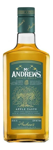 Whisky Mc Andrew´s Green Apple 750 Ml