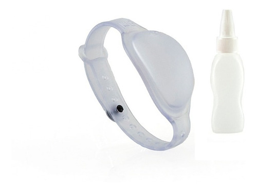 Imagen 1 de 7 de Pulseras Sanitizantes Adultos Transparente Luminares