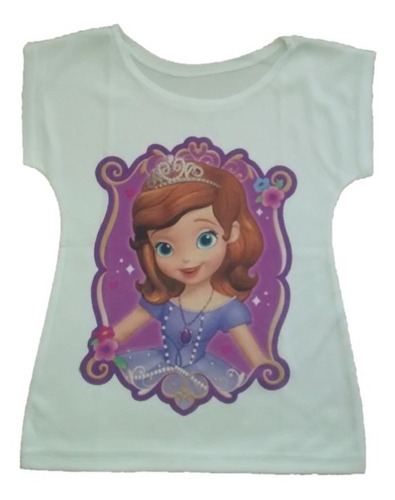 Blusa Para Niñas Princesa Sofia Frozen Peppa