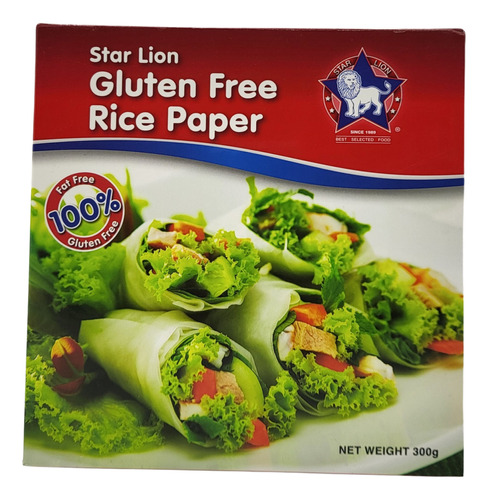 Papel De Arroz 300gr Star Lion