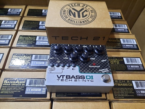 Tech21 Sansamp Vt Bass Di / Para Bajo Eléctrico/ Cs-vtb-di