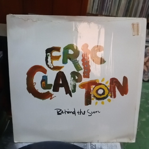 Eric Clapton Behind The Sun Vinil,vinilo,lp,acetato