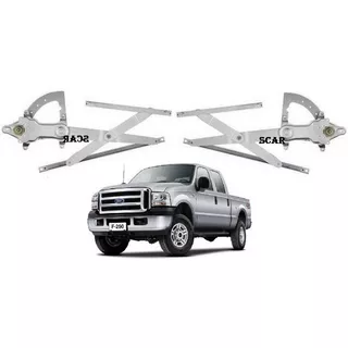 Par Kit Maquina Vidro F-250 F-350 2000 Esquerda Manual