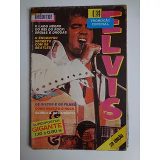 Revista Poster Som Três Elvis Presley 2º Edição
