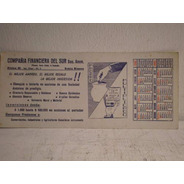 Antigua Publicidad De Compañia Financiera De 1961
