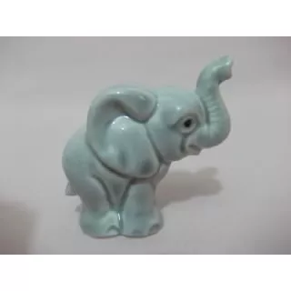 B.antigo-elefante Miniatura Porcelana Alemã Posição Circense