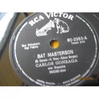 Carlos Gonzaga 78 Rpm Zerado Diabinho Rock Jovem Guarda Neil