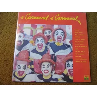 Lp Carnaval Carmen Costa Jackson Pandeiro Joao Dias Blecaute